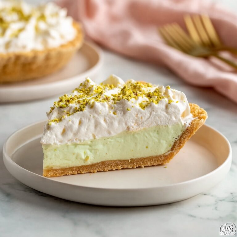 Pistachio Cream Pie Recipe