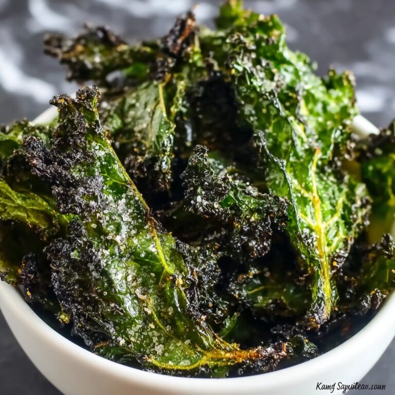 Roasted Kale Chips Recipe