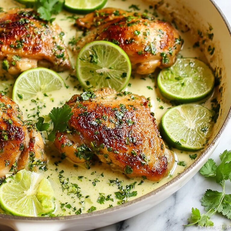 Coconut Lime Chicken Skillet Recipe