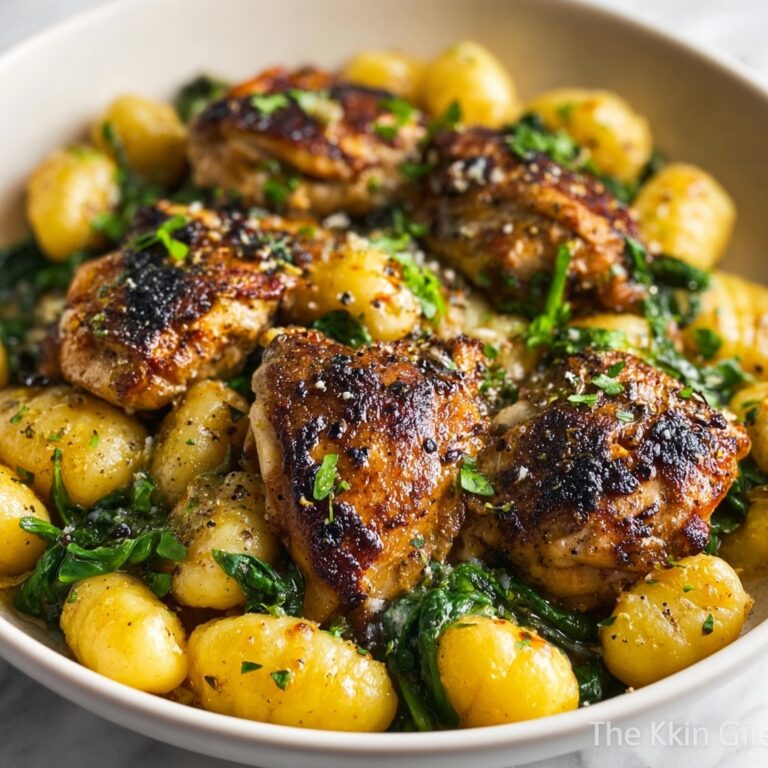 Delicious One Pan Lemon Chicken Gnocchi Recipe