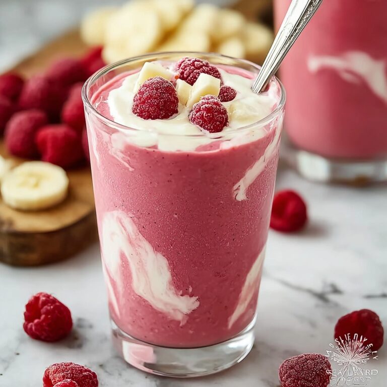 Raspberry Coconut Cloud Smoothie Recipe