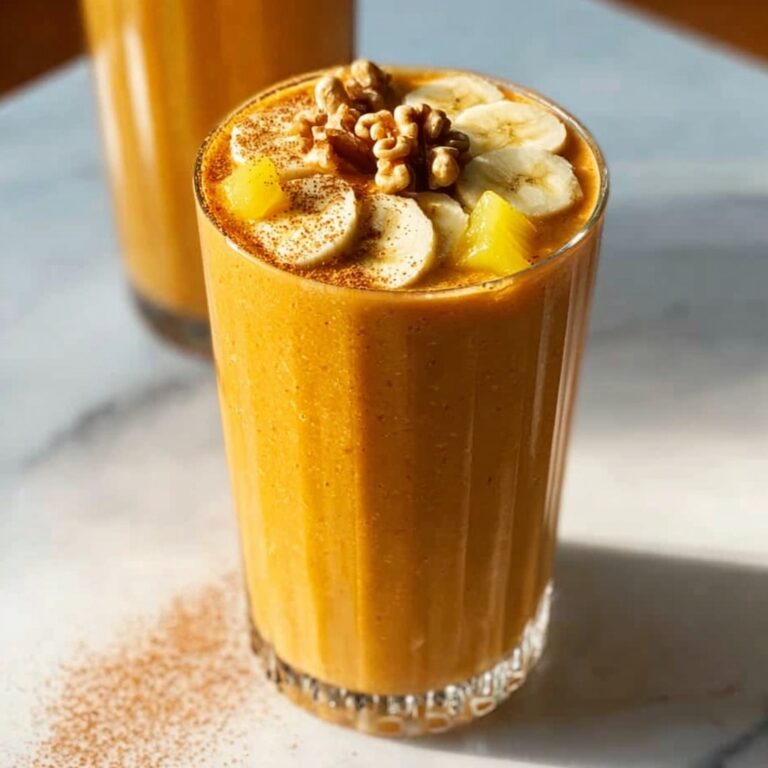 Turmeric Morning Glory Smoothie Recipe