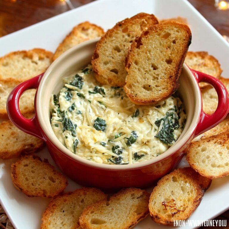 Healthy Spinach Artichoke Dip Recipe