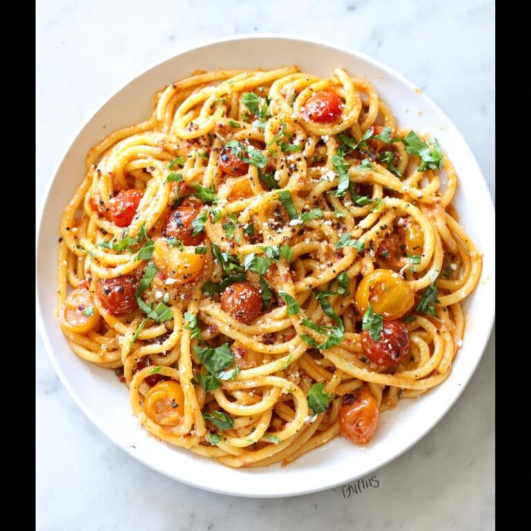 Burst Cherry Tomato Pasta Recipe