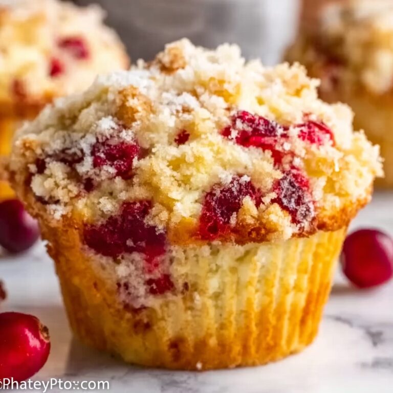 Ricotta Cranberry Orange Muffins Recipe