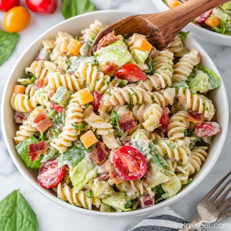 BLT Pasta Salad Recipe