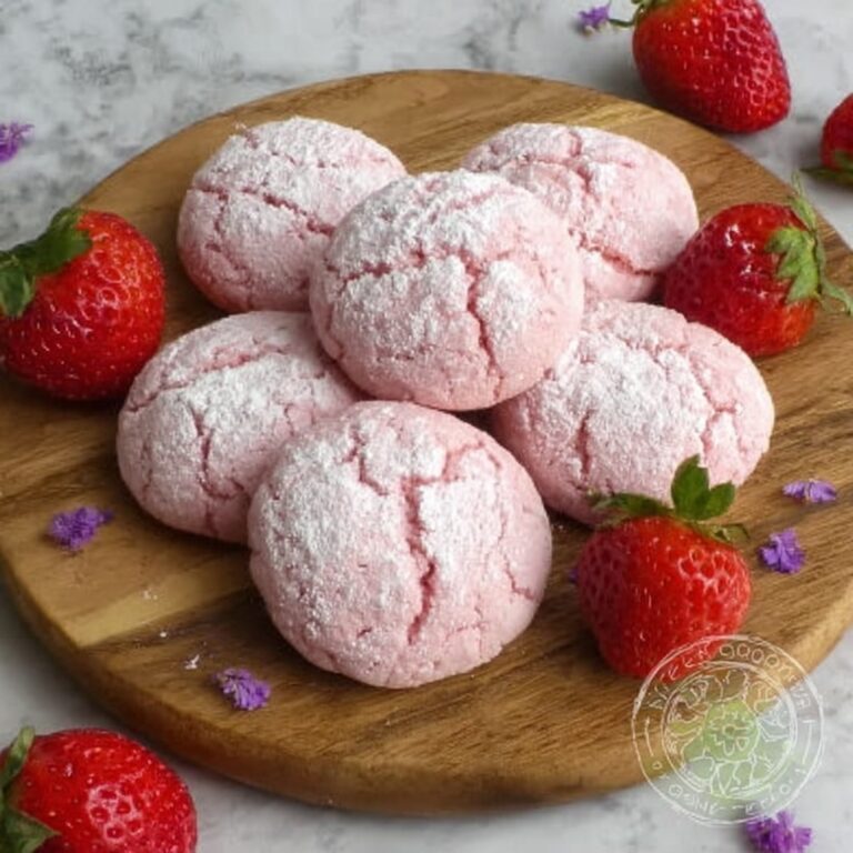 Strawberry Sugar Cookies Recipe