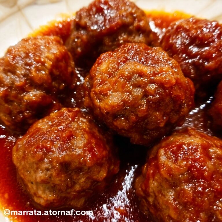Homemade BBQ Meatballs Recipe