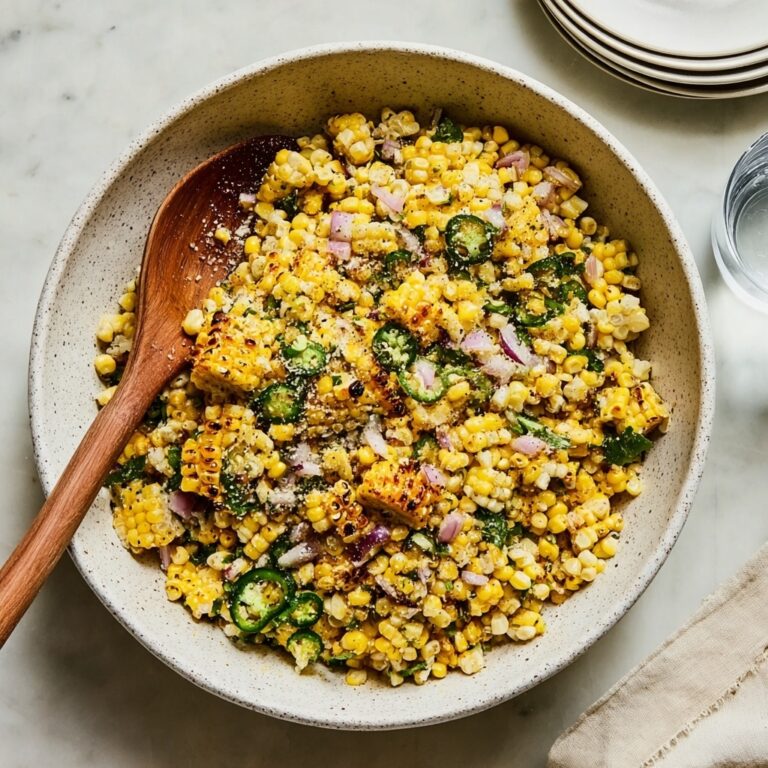 Mexican Street Corn Salad – Fresh, Creamy, and Bursting with Flavor Recipe