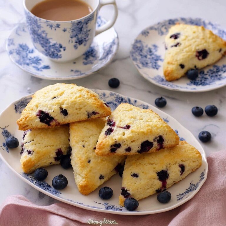 Blueberry Lemon Scones Recipe