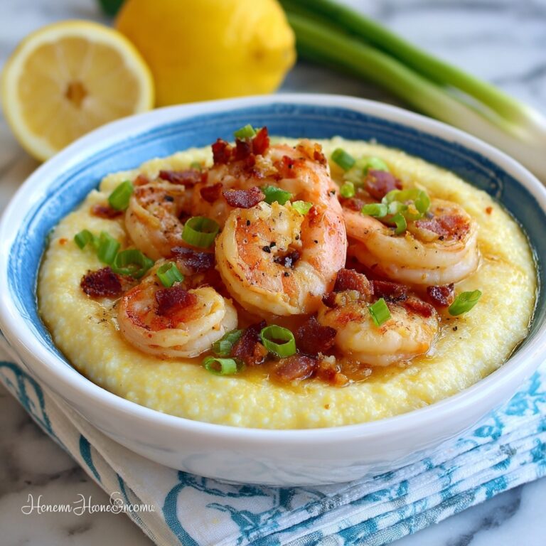 Creamy Shrimp and Bacon Grits Recipe
