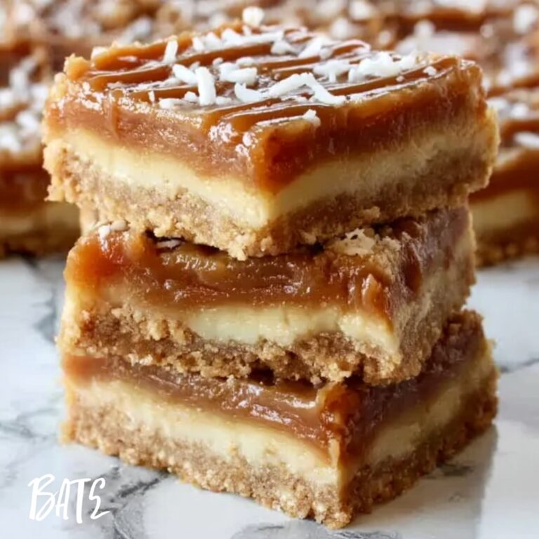 Caramel Crush Bars Recipe