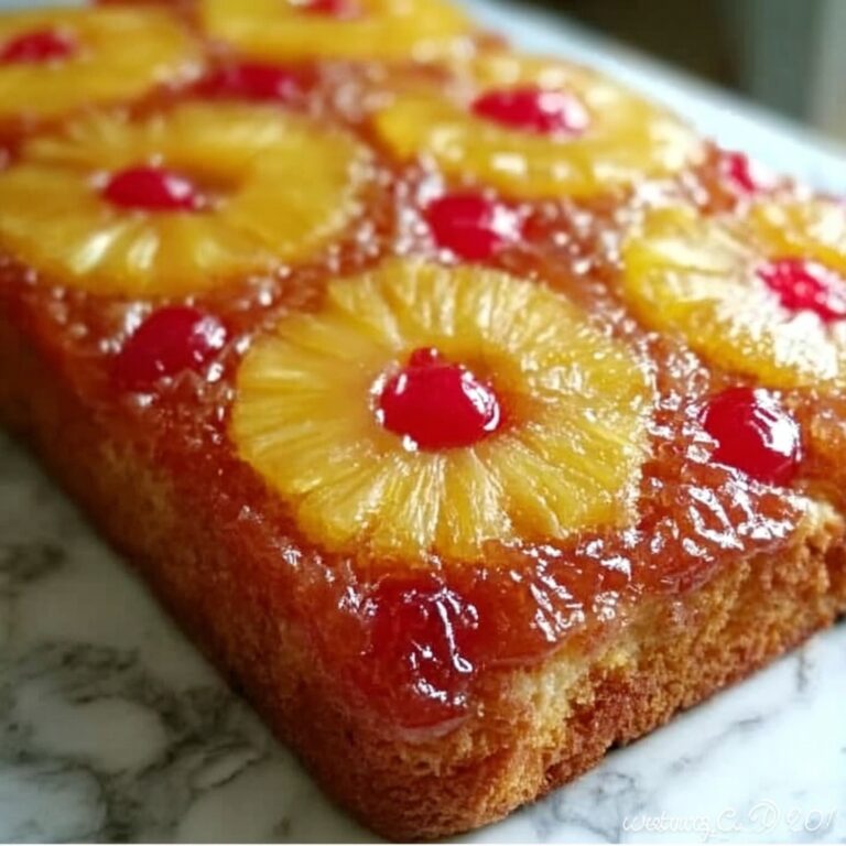 Easy Pineapple Upside Down Cake Recipe