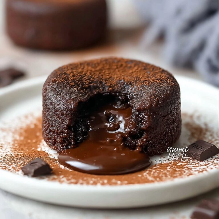 Easy Chocolate Lava Cake Recipe