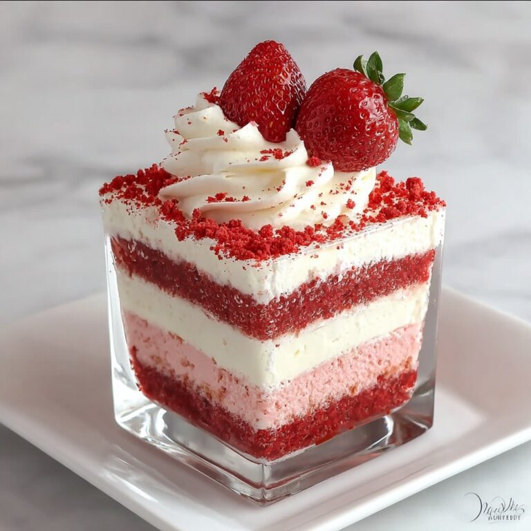 Strawberry Crunch Tres Leches Cups Recipe