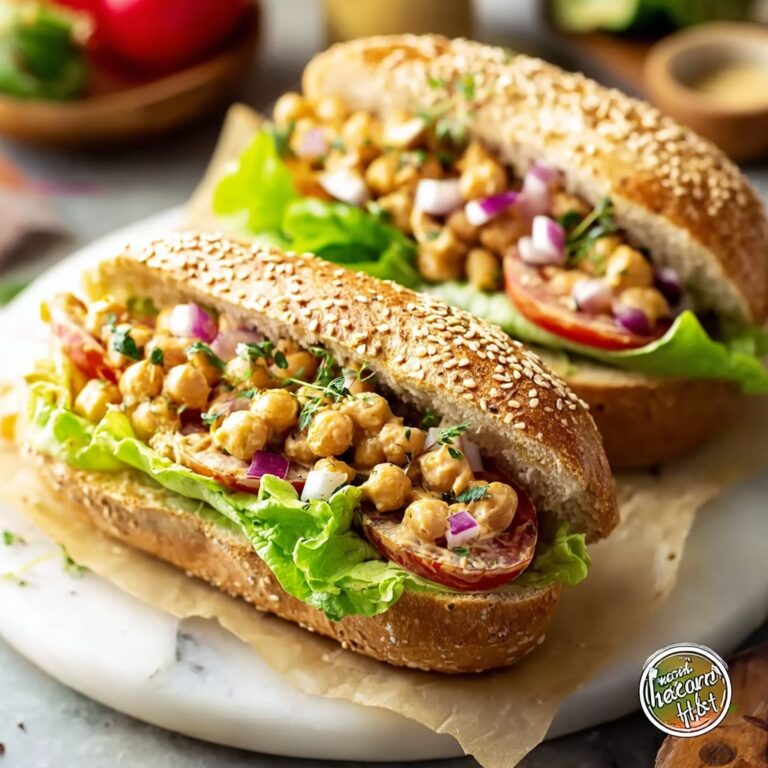Chickpea Salad Sandwich Recipe