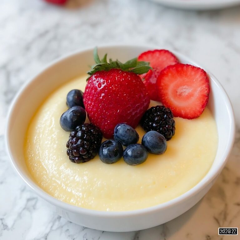 Homemade Vanilla Custard Recipe