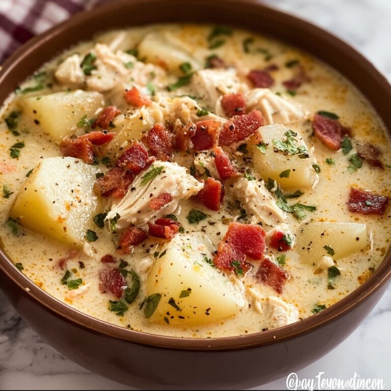 Creamy Chicken Potato Soup Recipe