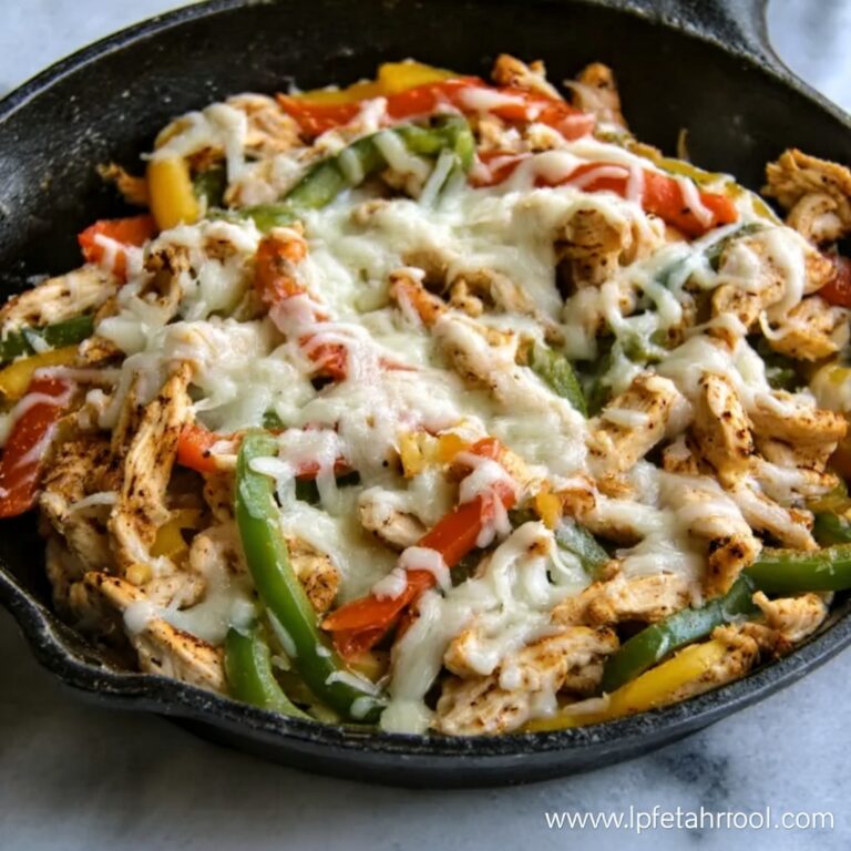 Chicken Cheesesteak Skillet Recipe
