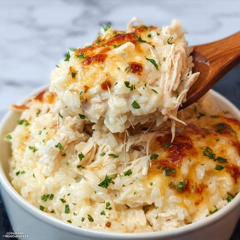 Chicken Alfredo Rice Casserole: The Ultimate Comfort Food Recipe