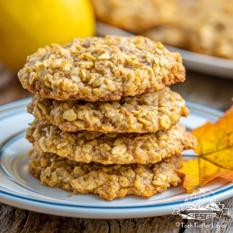 Lemon Oatmeal No-Bake Cookies Recipe