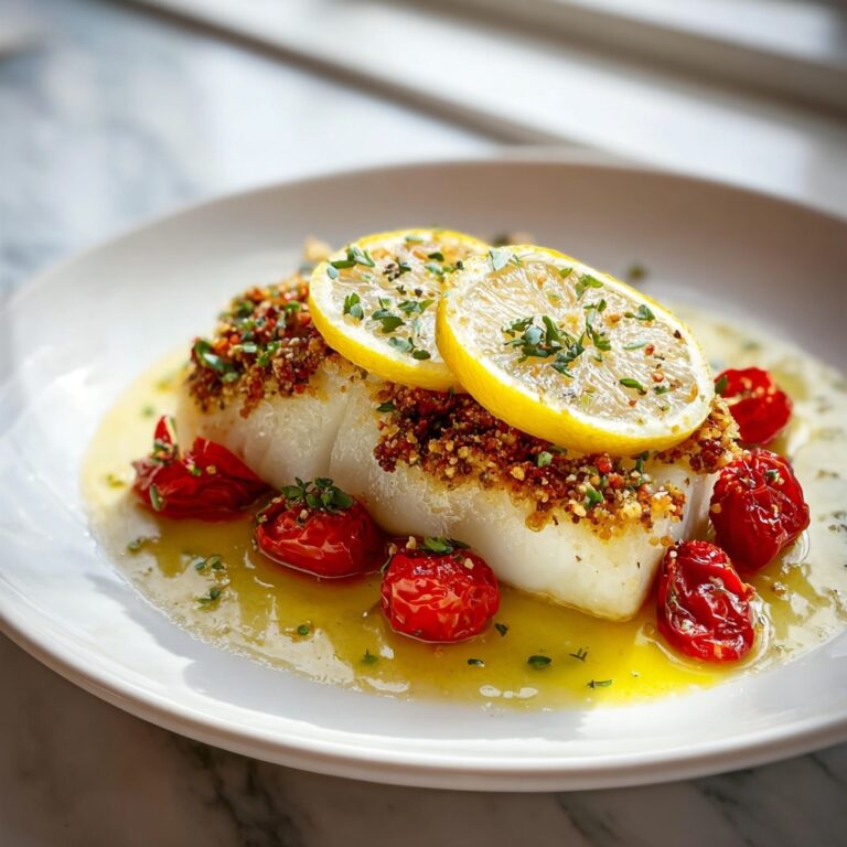 Delicious Lemon Garlic Baked Cod Recipe