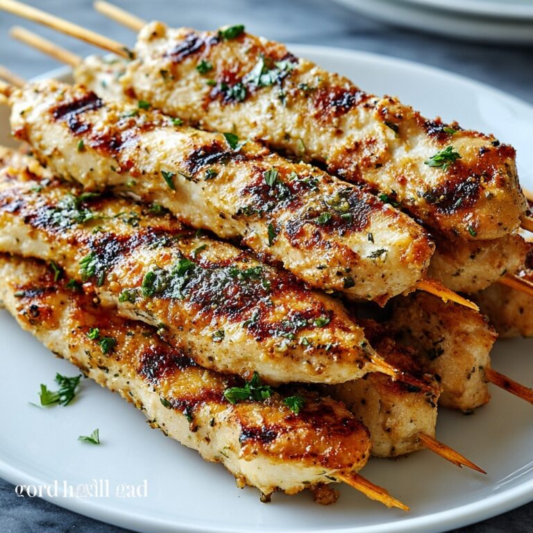 Garlic Parmesan Grilled Chicken Recipe