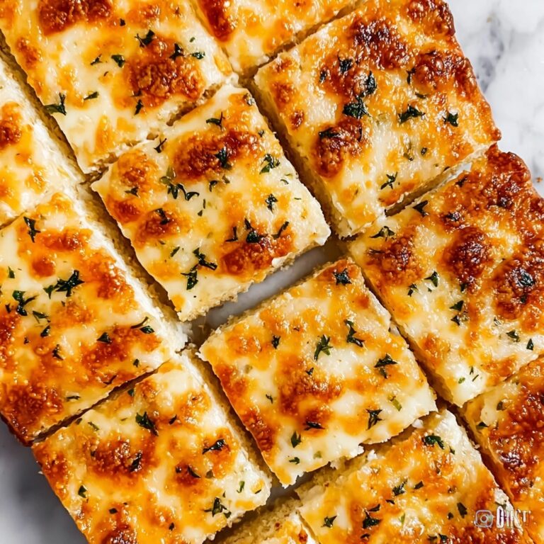 Easy Cheesy Breadsticks Recipe