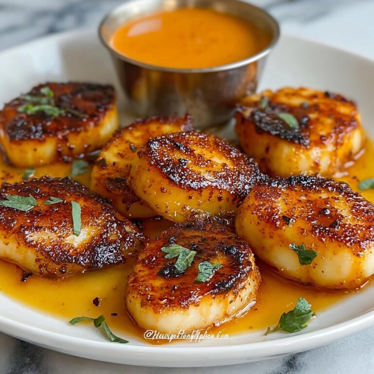 Crispy Air-Fried Halloumi with Honey Drizzle Recipe