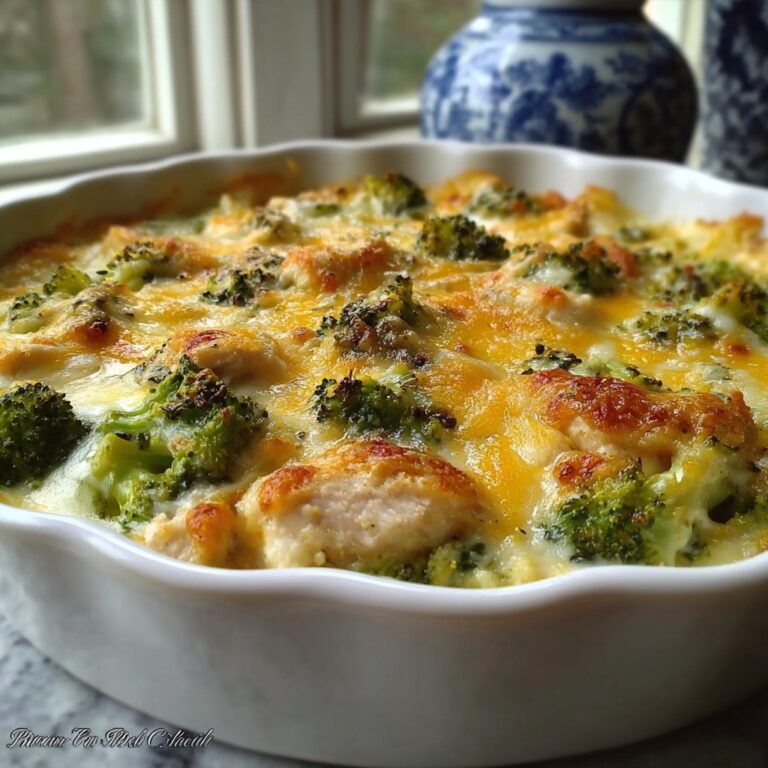 Keto Chicken and Broccoli Casserole Recipe