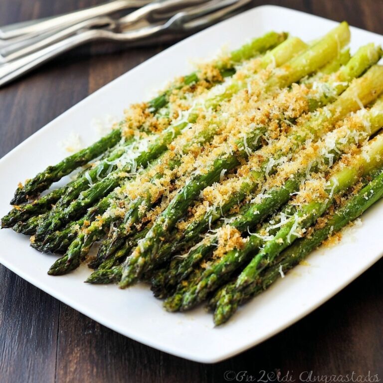 Dijon Roasted Asparagus Recipe
