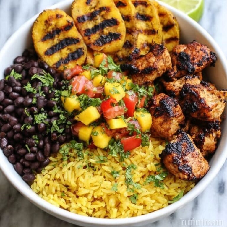 Cuban Chicken & Black Bean Rice Bowls Recipe