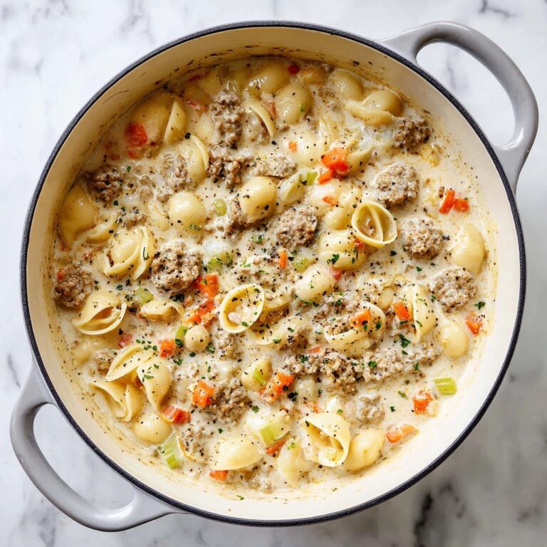 Creamy Parmesan Italian Sausage Ditalini Soup Recipe