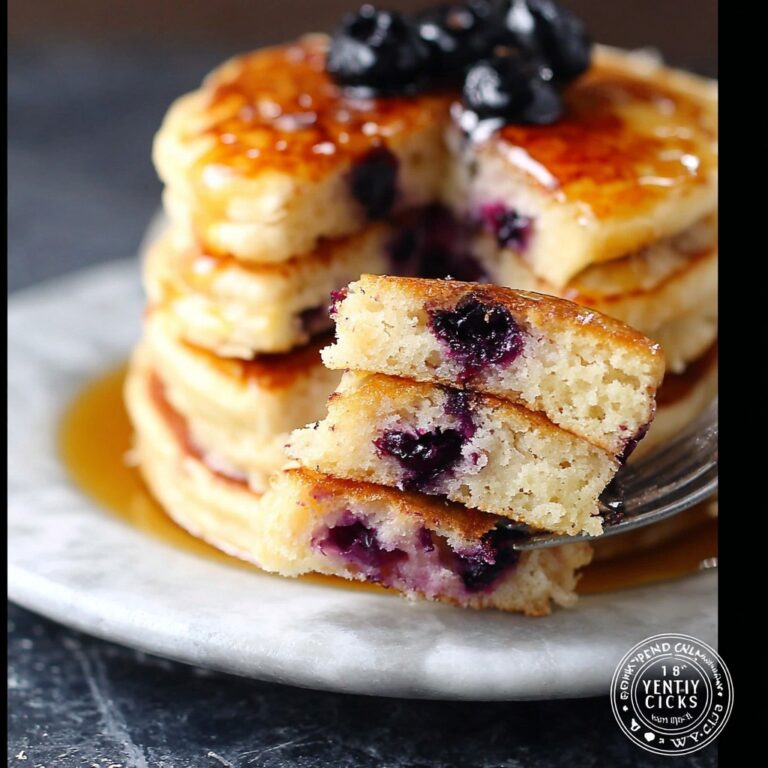 The Best Blueberry Pancakes Recipe