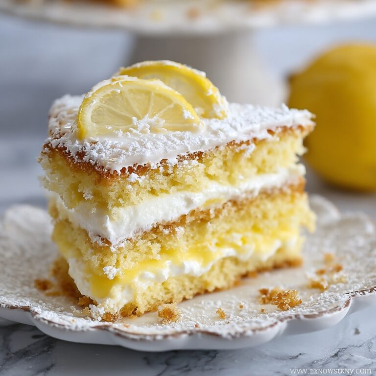 Lemon Gooey Butter Cake Recipe
