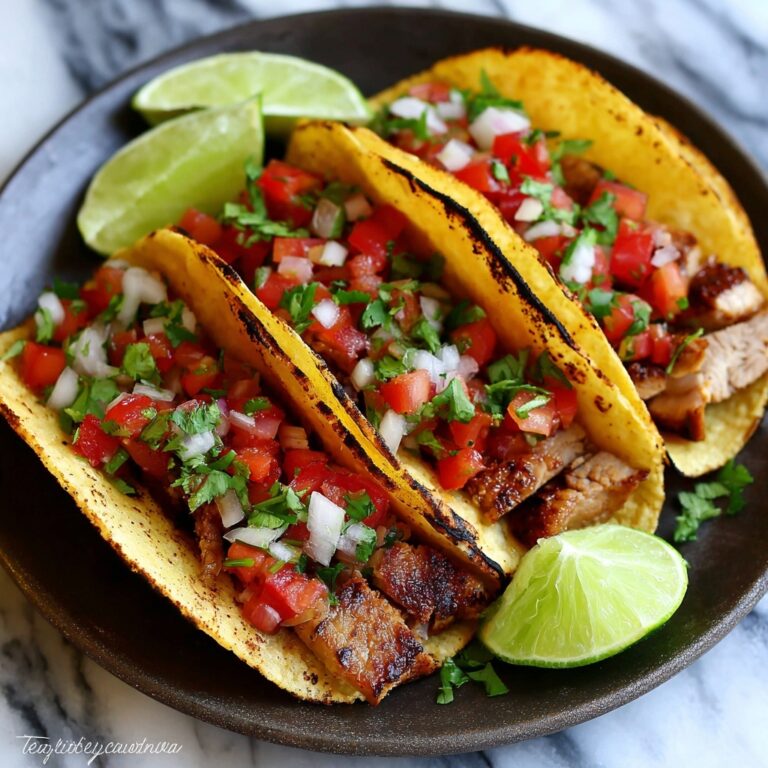The BEST Grilled Chicken Tacos Recipe