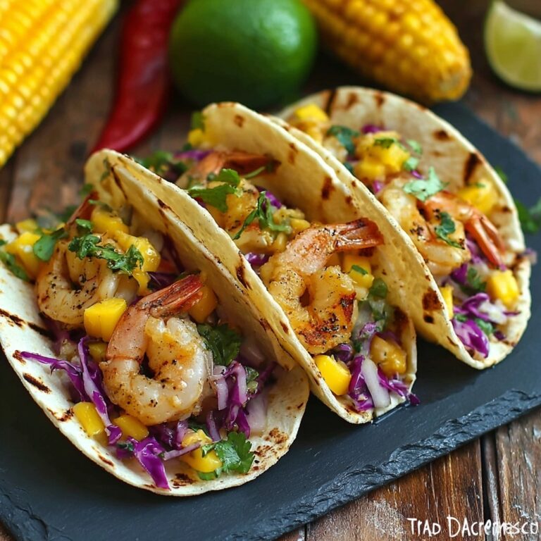 Zesty Shrimp Tacos with Fresh Mango Salsa Recipe