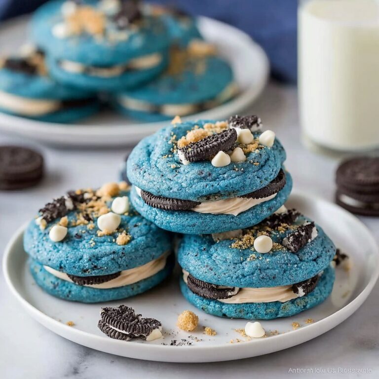 Cookie Monster Cookie Recipe