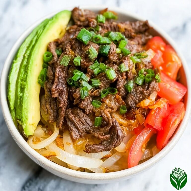 Keto Spicy Kimchi Bulgogi Cheesesteak Bowl Recipe