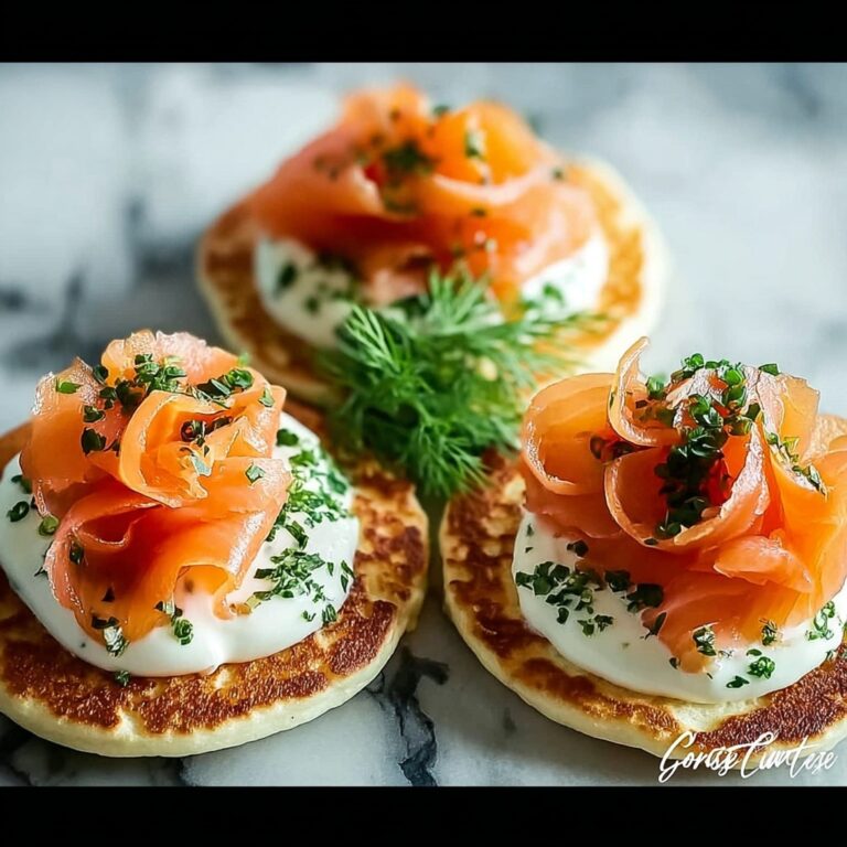 Blinis with Smoked Salmon: A Quick Gourmet Delight Recipe