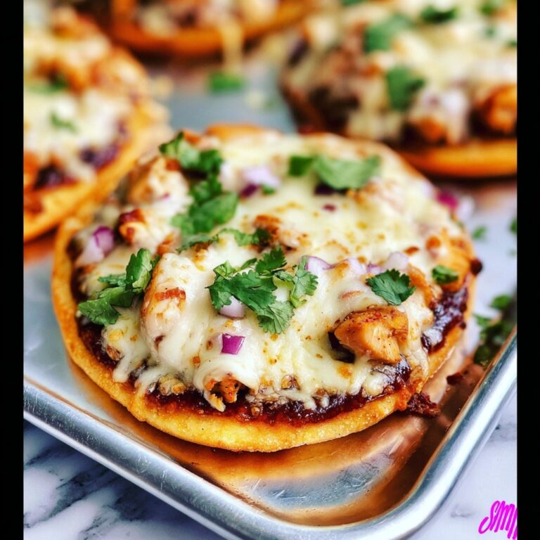 BBQ Chicken Flatbread Pizza Recipe