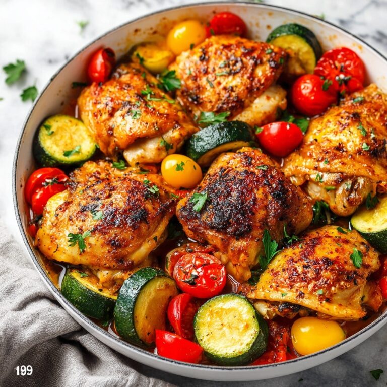 Mediterranean Chicken Zucchini Bake Recipe