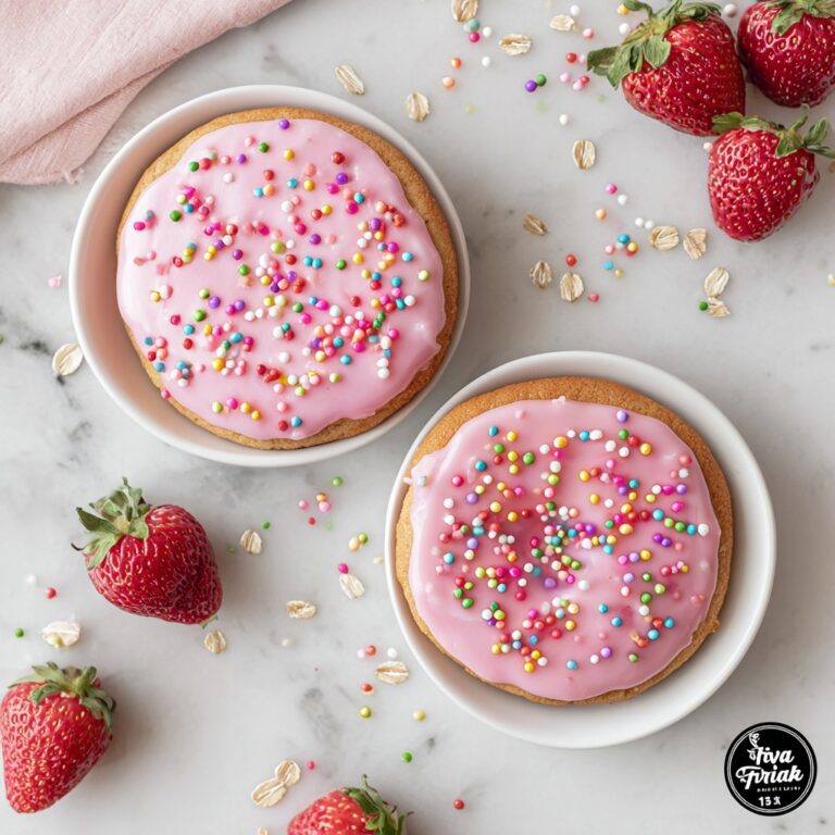 Strawberry Pop-Tart Protein Baked Oats Recipe