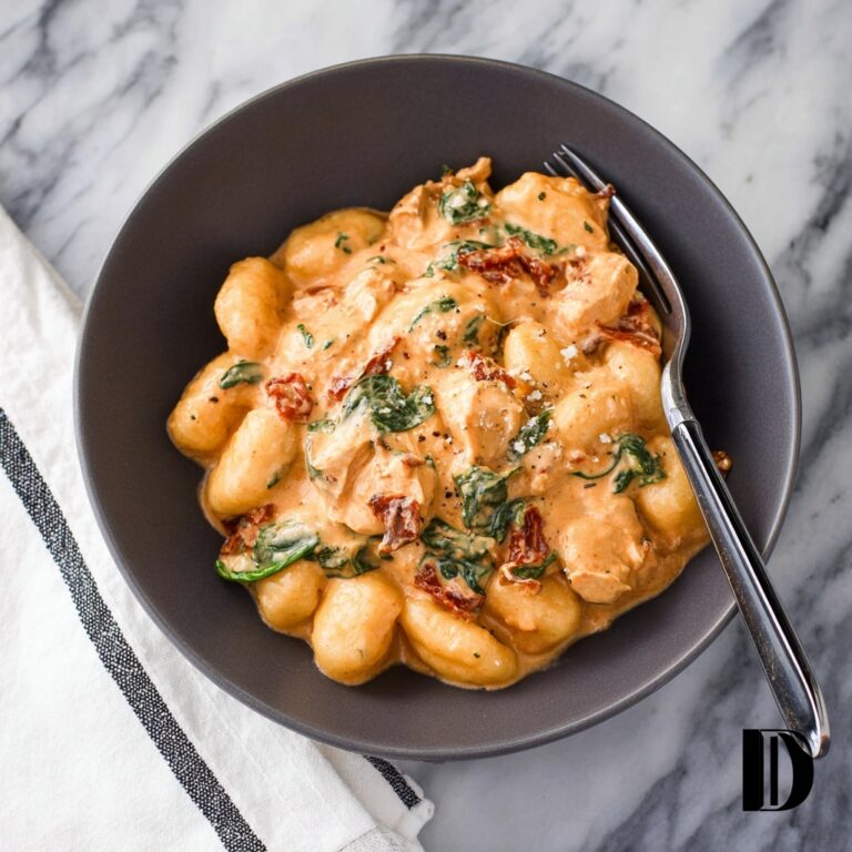 Creamy Chicken and Gnocchi Skillet Recipe