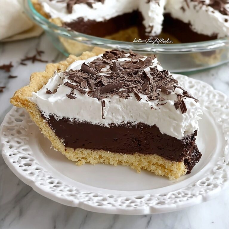 Black Bottom Pie Recipe