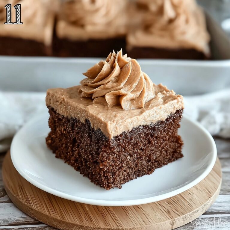 Frosted Coffee Brownies Recipe