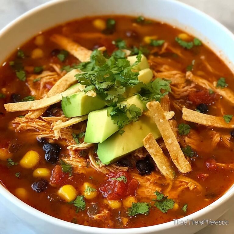 Chicken Tortilla Soup: 7 Comforting Flavors in a Bowl Recipe